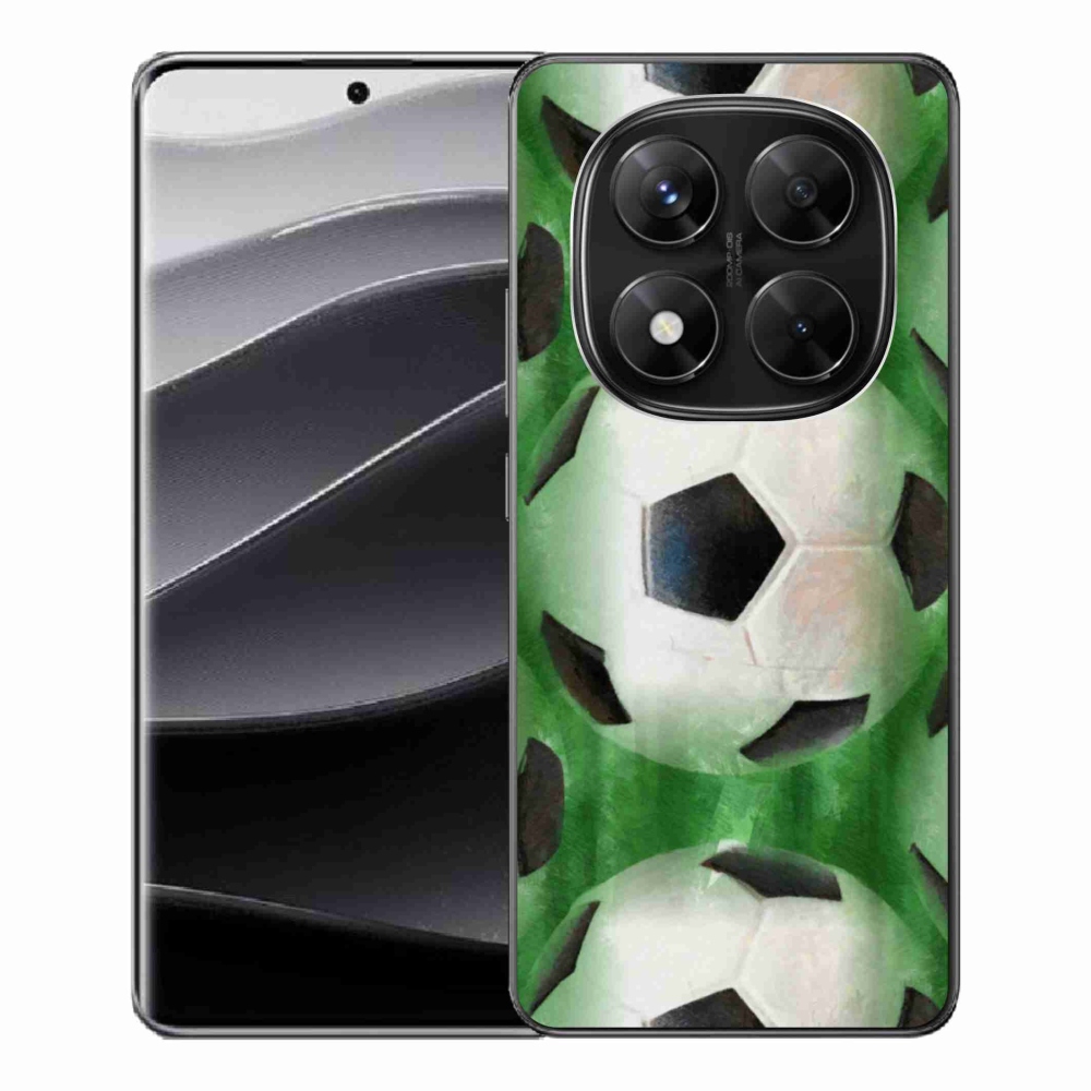 Gelový kryt mmCase na Xiaomi Redmi Note 14 Pro 5G/Poco X7 5G - fotbalový míč