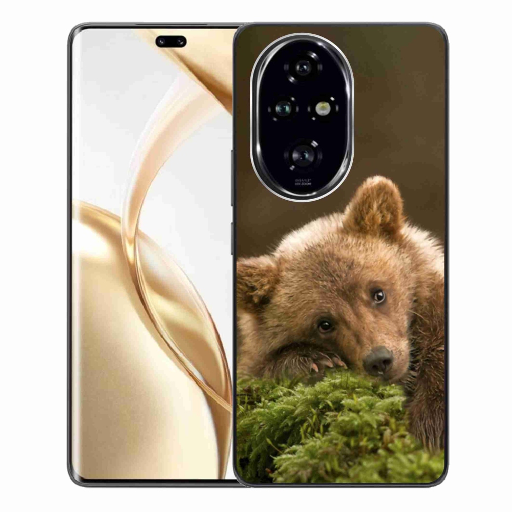 Gelový kryt mmCase na Honor 200 Pro 5G - medvěd