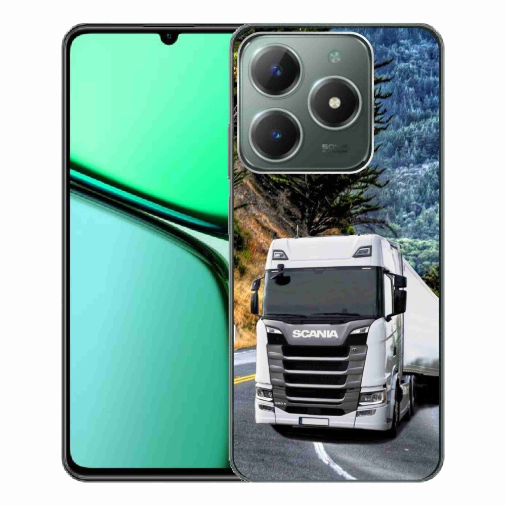 Gelový kryt mmCase na Realme C61 - kamion 1