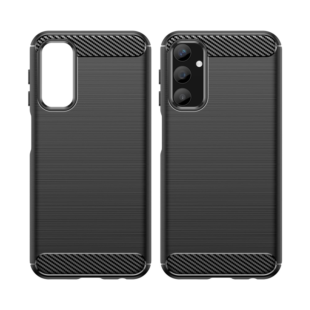 Carbon odolný gelový obal na Samsung Galaxy A25 5G - černý