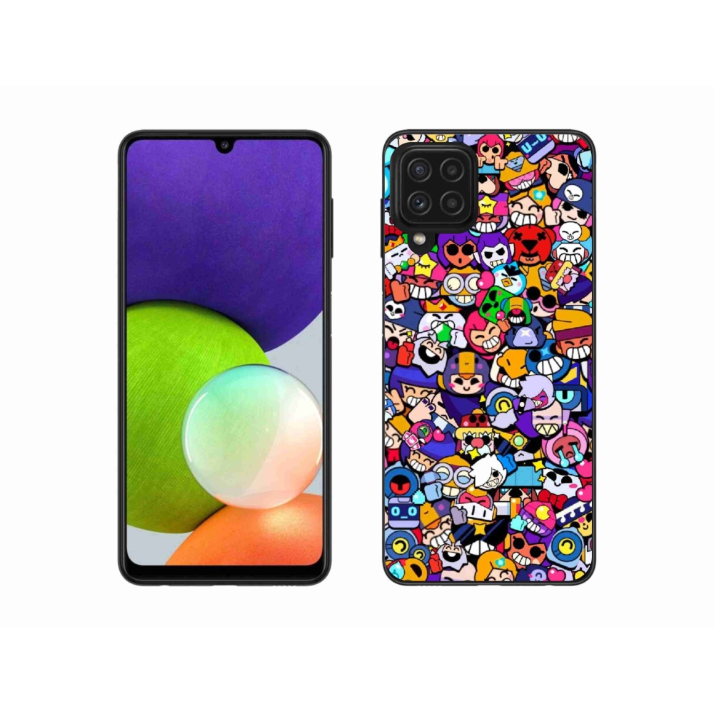Gelový kryt mmCase na Samsung Galaxy A22 4G - brawl stars 2