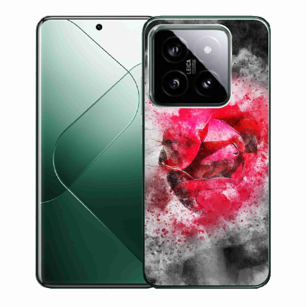 Gelový kryt mmCase na Xiaomi 14 - abstrakt 9