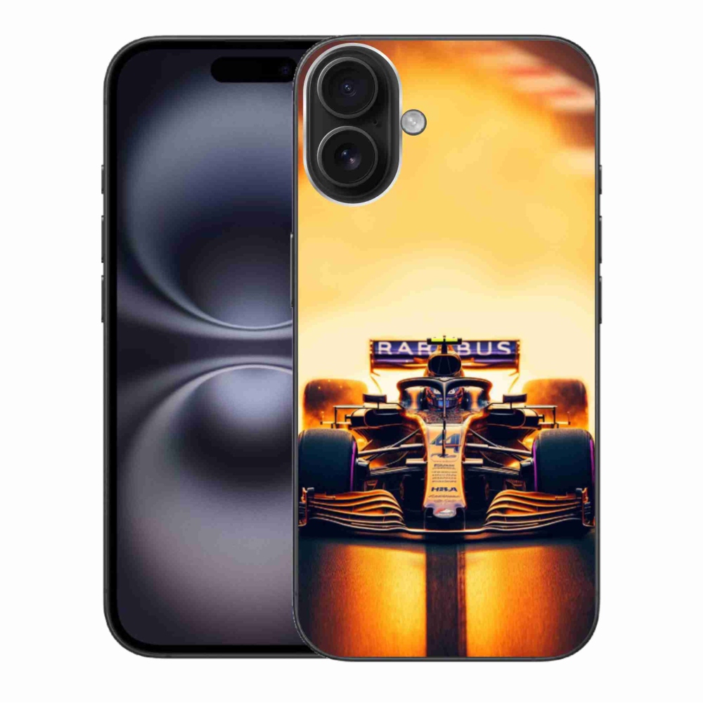 Gelový kryt mmCase na iPhone 16 Plus - formule