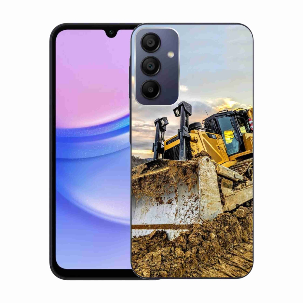 Gelový kryt mmCase na Samsung Galaxy A15 4G/5G - bagr