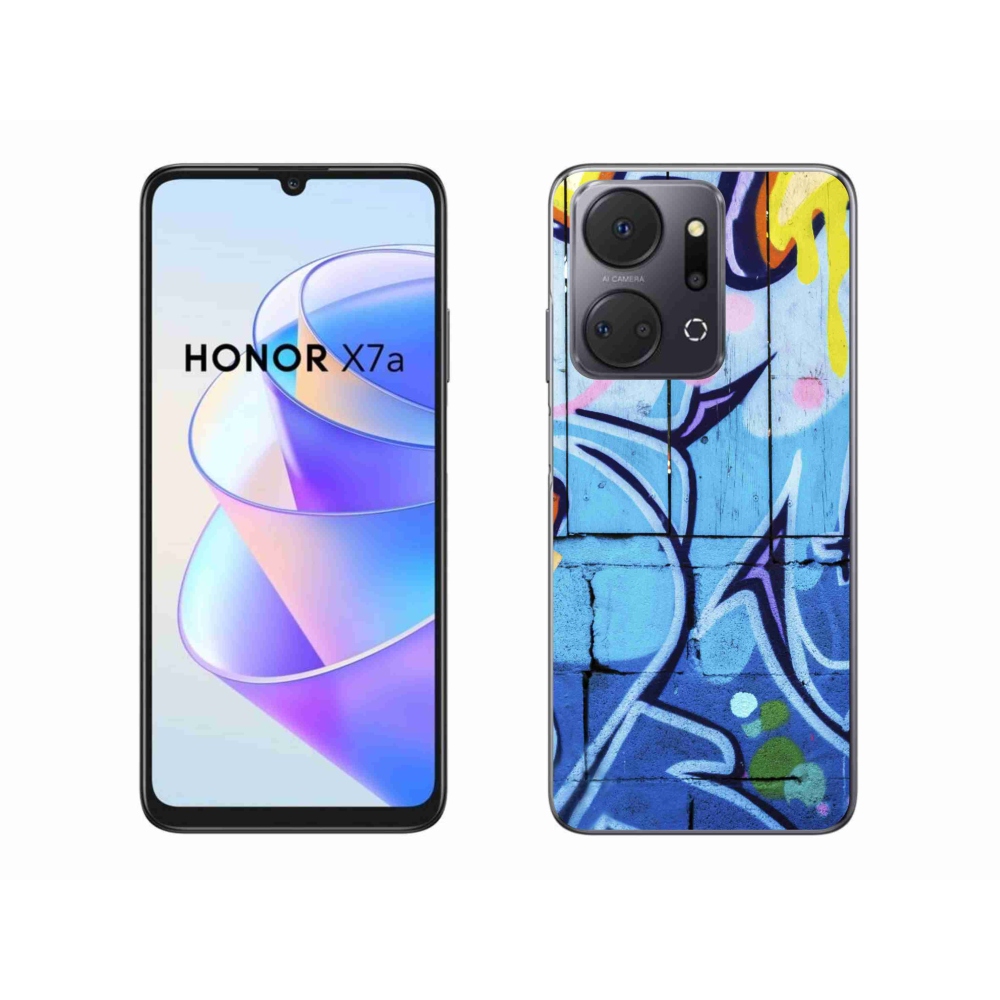 Gelový kryt mmCase na Honor X7a - graffiti