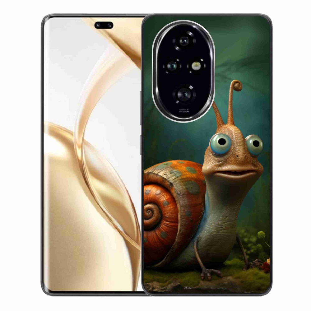 Gelový kryt mmCase na Honor 200 Pro 5G - šnek