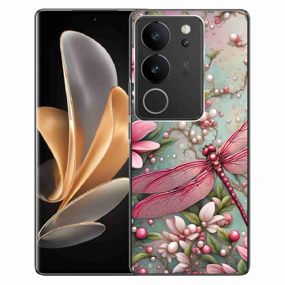 Gelový kryt mmCase na Vivo V29 5G - vážka