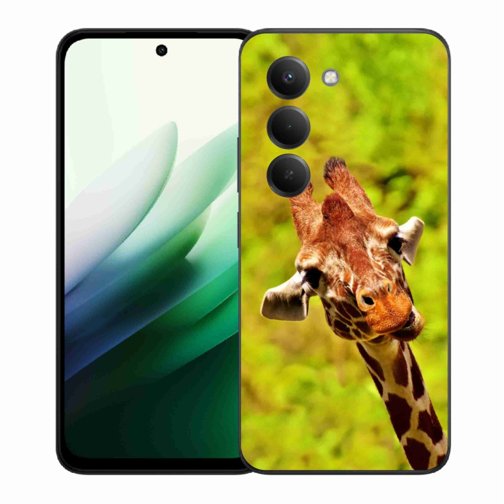 Gelový kryt mmCase na Xiaomi Redmi 15 5G (169mm) - žirafa