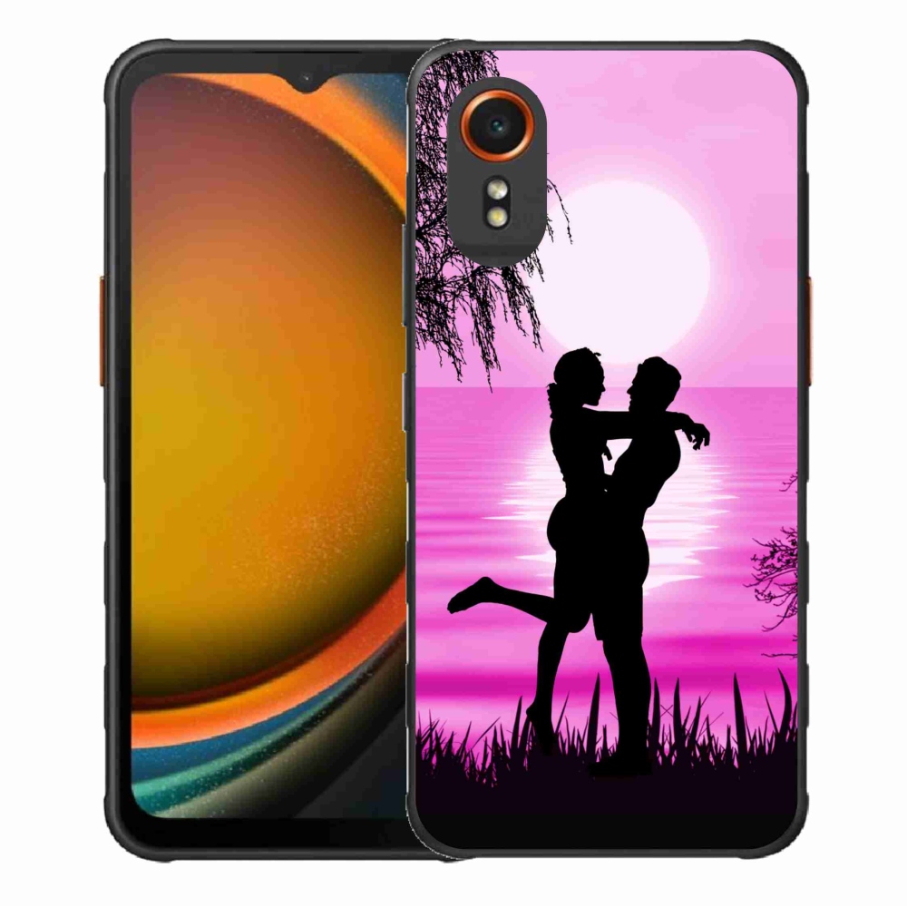 Gelový obal mmCase na Samsung Galaxy Xcover 7 - západ slunce