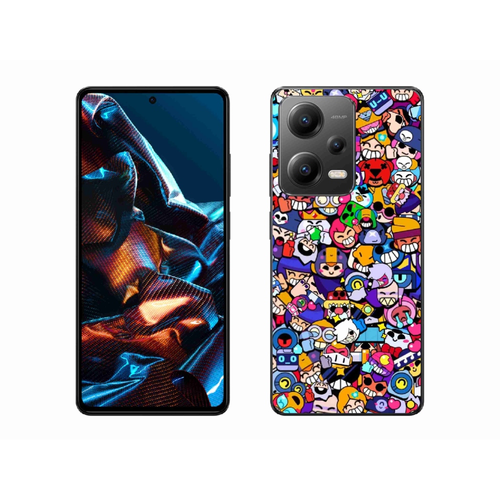 Gelový kryt mmCase na Xiaomi Redmi Note 12 Pro 5G - brawl stars 2