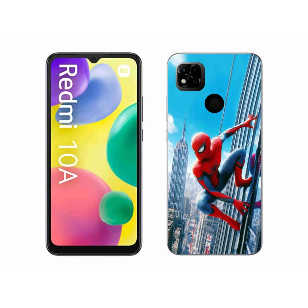 Gelový kryt mmCase na Xiaomi Redmi 10A - spiderman