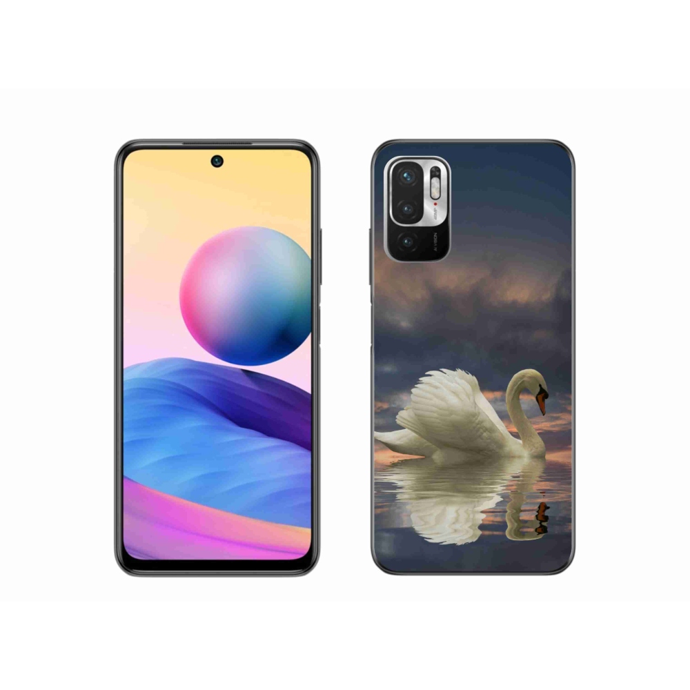Gelový kryt mmCase na Xiaomi Poco M3 Pro/5G - labuť