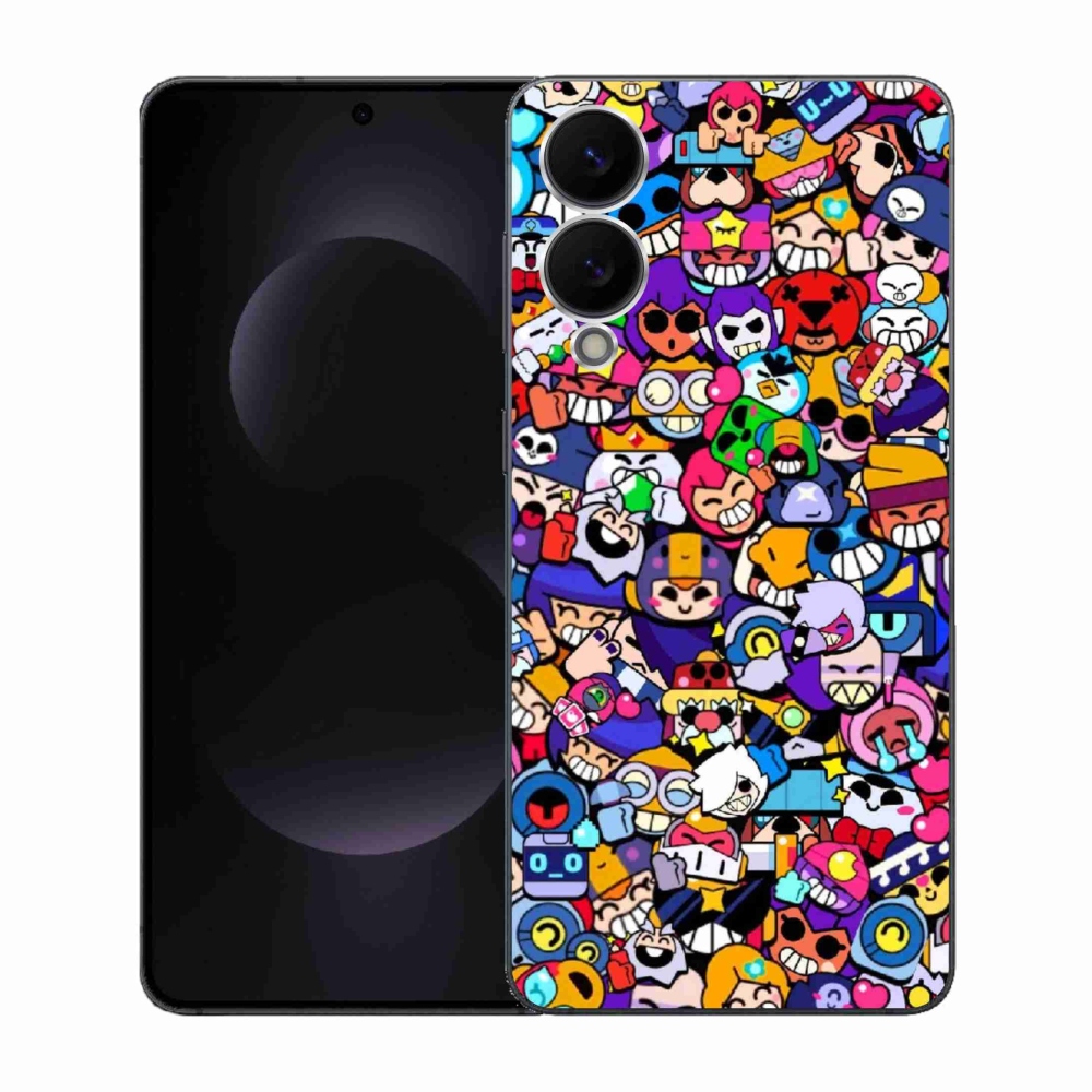 Gelový kryt mmCase na Samsung Galaxy S25 Edge - brawl stars 2