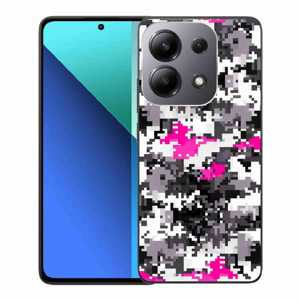 Gelový kryt mmCase na Xiaomi Redmi Note 13 - maskáčový vzor 4