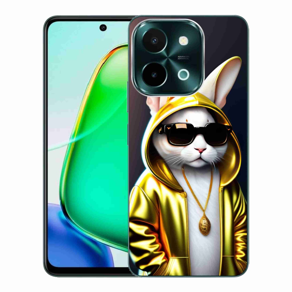 Gelový kryt mmCase na Vivo Y28 - kočka boss