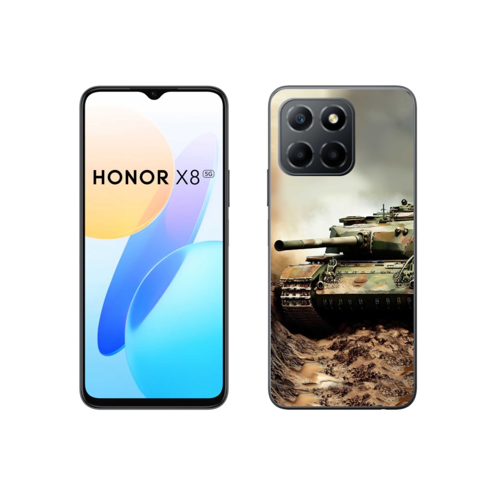 Gelový kryt mmCase na Honor X8 5G/70 Lite 5G - tank