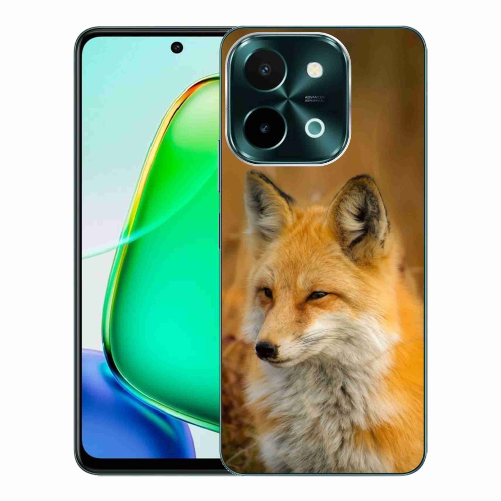 Gelový kryt mmCase na Vivo Y28 - liška