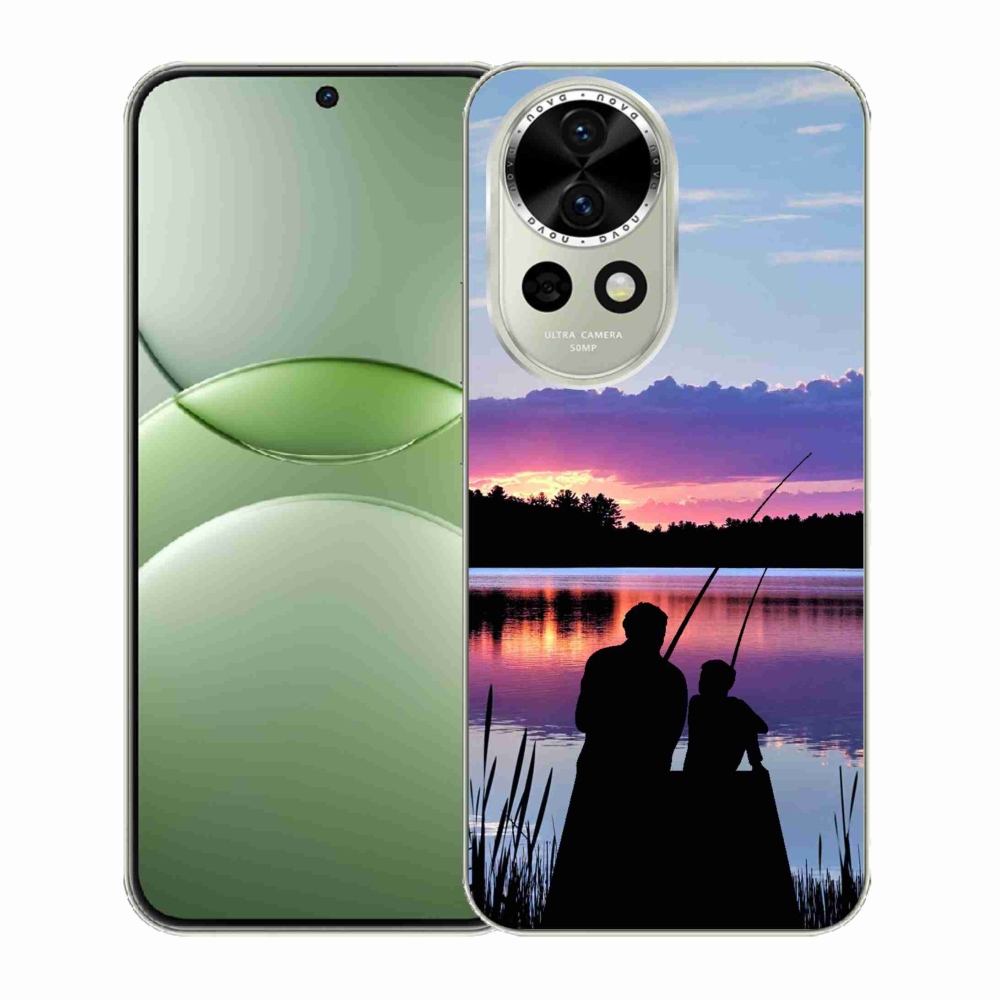Gelový kryt mmCase na Huawei Nova 13 5G - rybaření 2