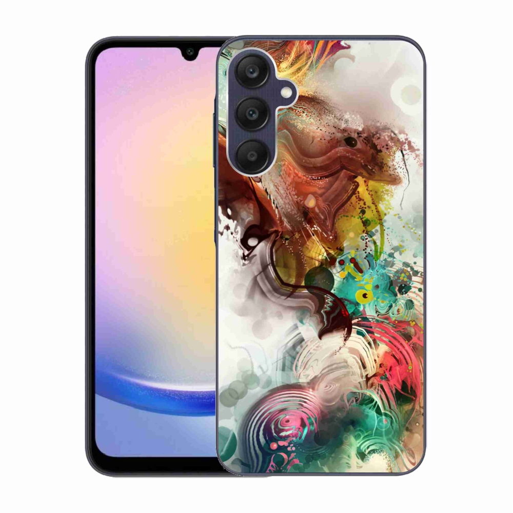 Gelový kryt mmCase na Samsung Galaxy A25 5G - abstrakt 1