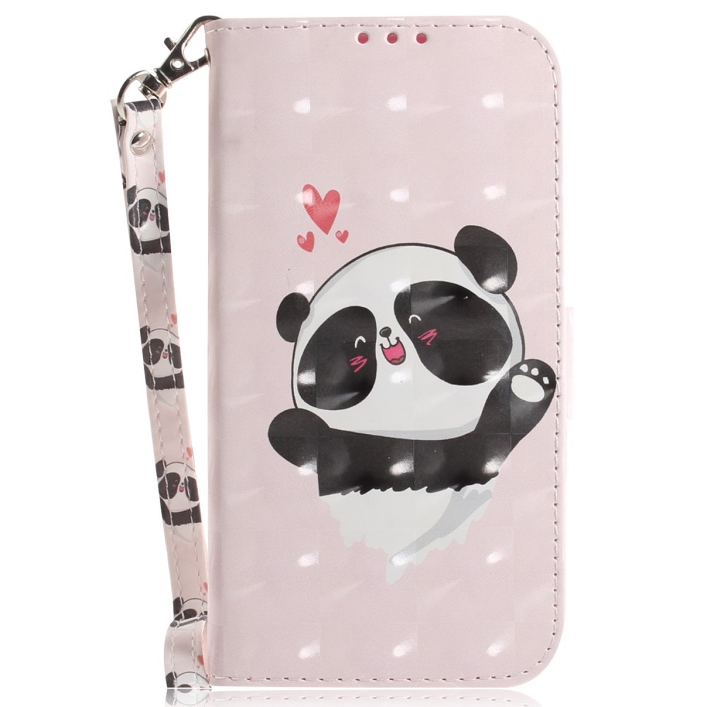 Patty knížkové pouzdro na Xiaomi Redmi 14C/Poco C75 - roztomilá panda