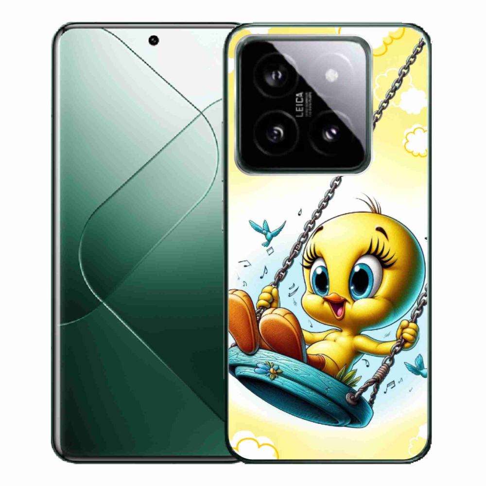 Gelový kryt mmCase na Xiaomi 14 Pro - tweety