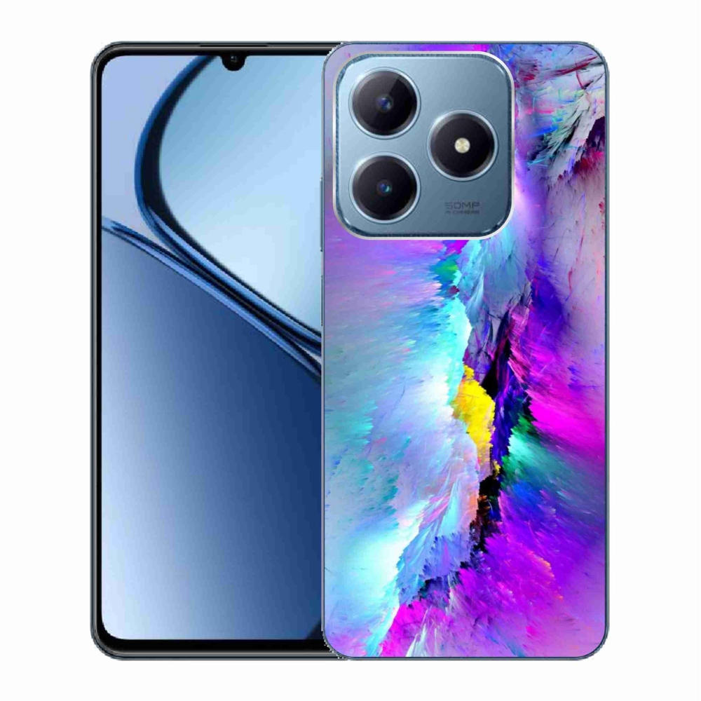 Gelový kryt mmCase na Realme C63 - abstrakt