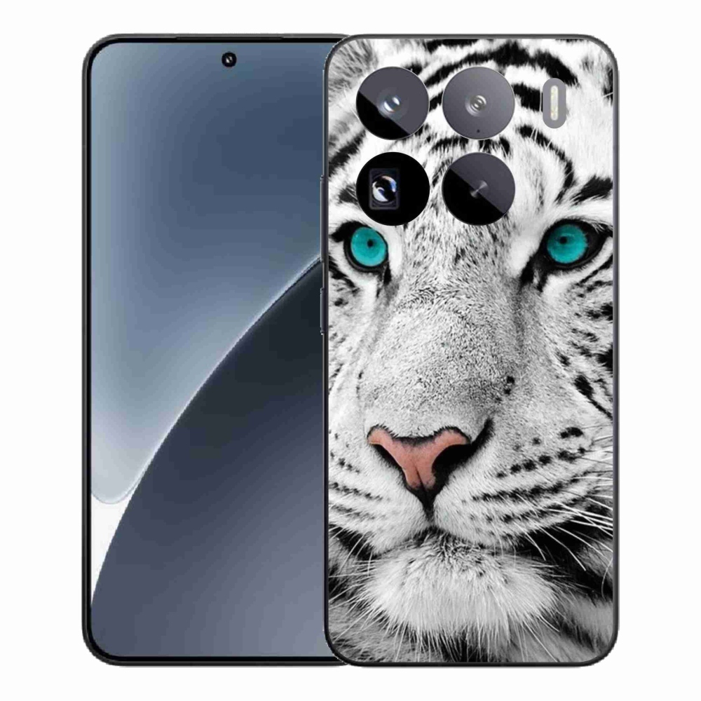 Gelový kryt mmCase na Xiaomi 15 Pro - bílý tygr