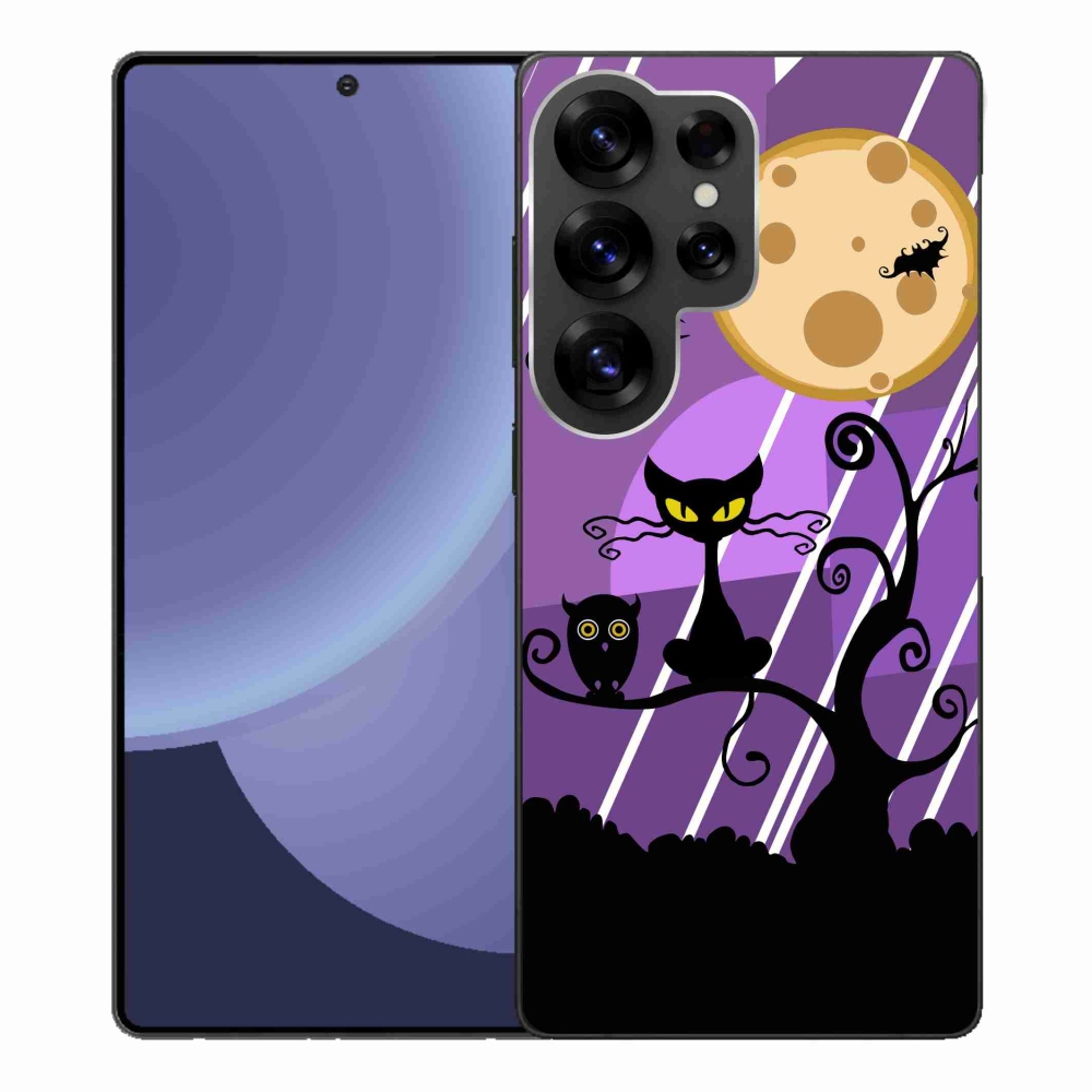 Gelový kryt mmCase na Samsung Galaxy S25 Ultra - halloween