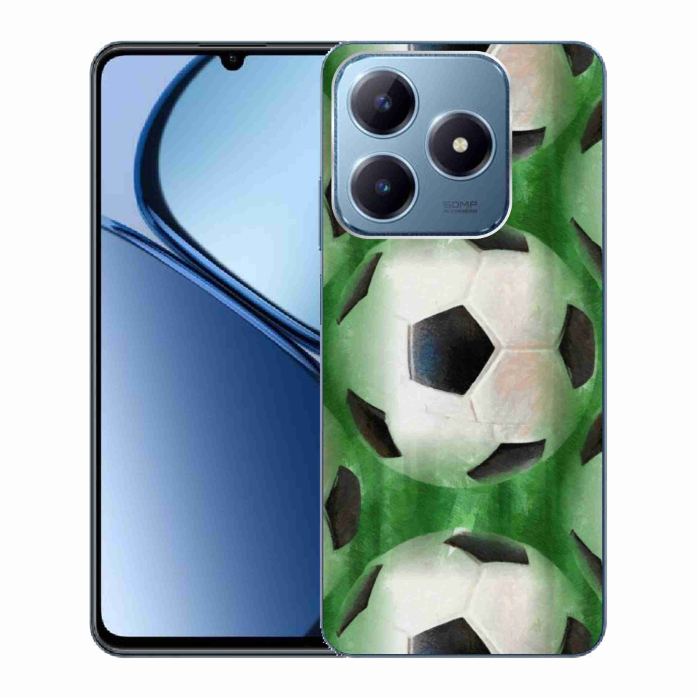 Gelový kryt mmCase na Realme C63 - fotbalový míč