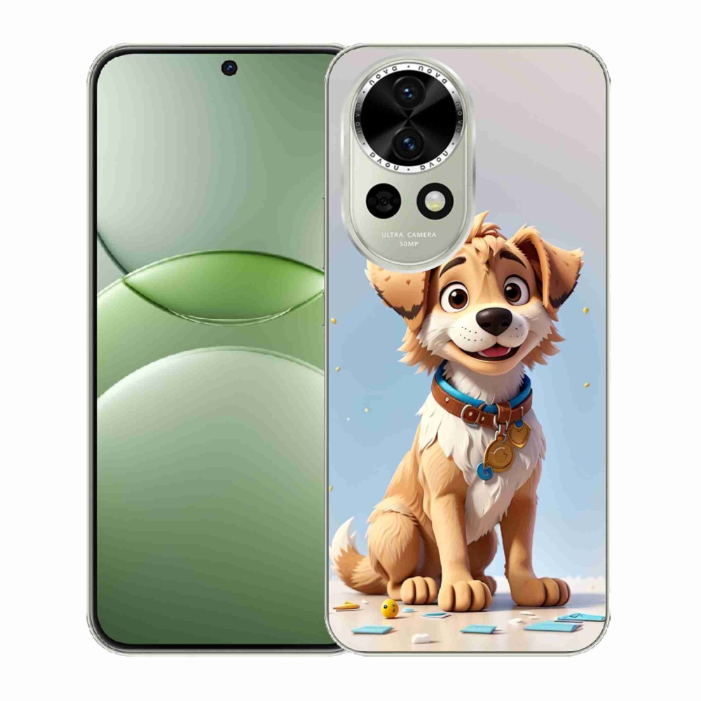 Gelový kryt mmCase na Huawei Nova 13 5G - kreslené štěně
