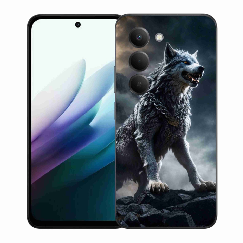 Gelový kryt mmCase na Xiaomi Redmi 15 4G/5G (171mm) - vlk 1