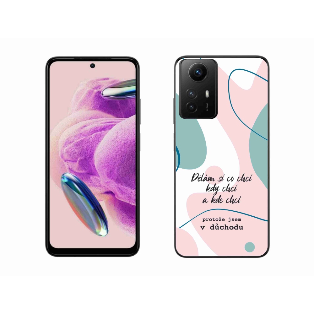 Gelový kryt mmCase na Xiaomi Redmi Note 12S - vtipný text 10 bílé pozadí
