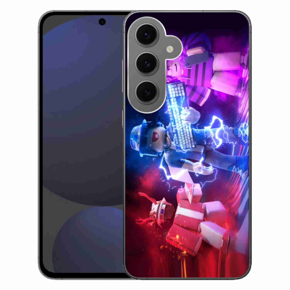Gelový kryt mmCase na Samsung Galaxy S24 FE - roblox