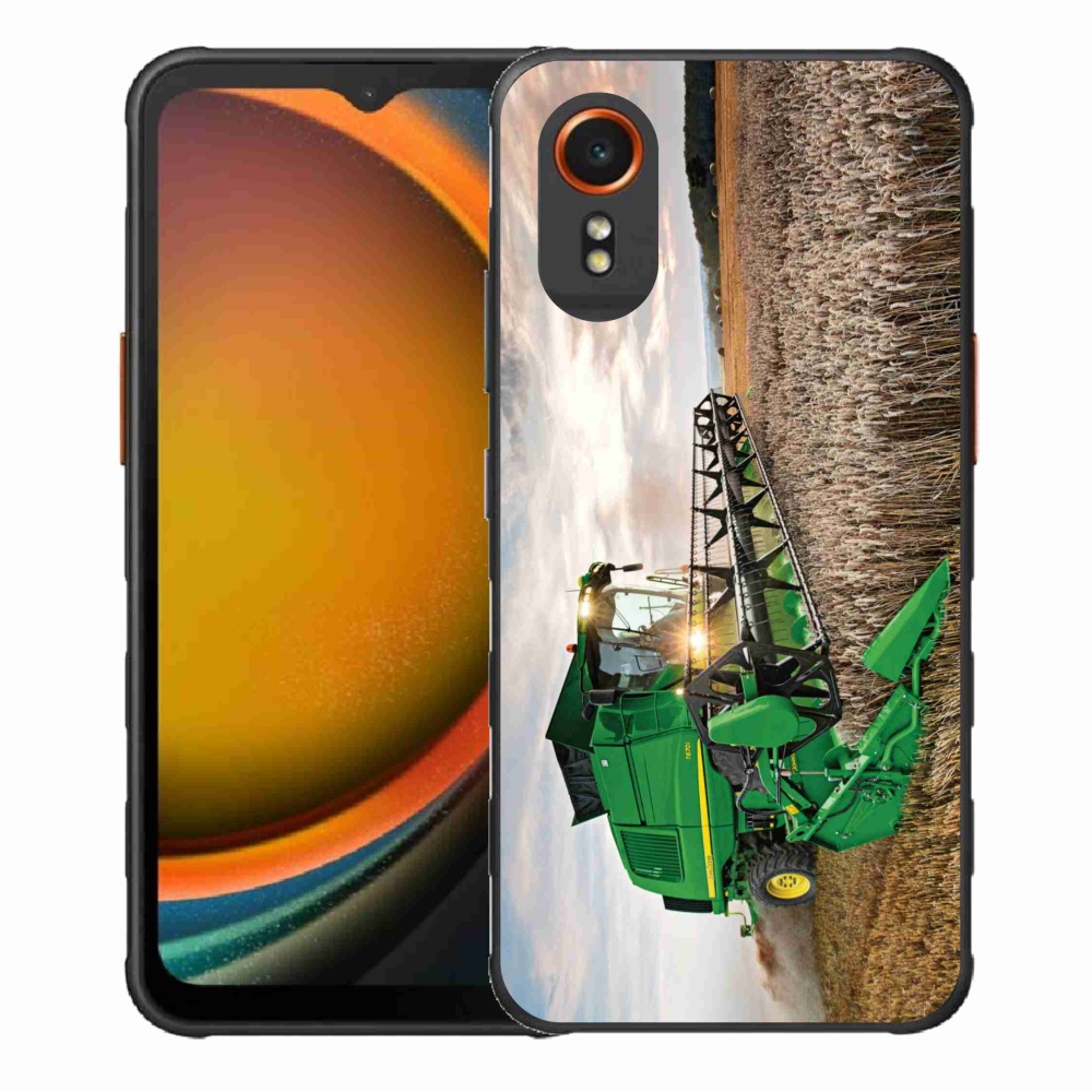 Gelový kryt mmCase na Samsung Galaxy Xcover 7 - kombajn