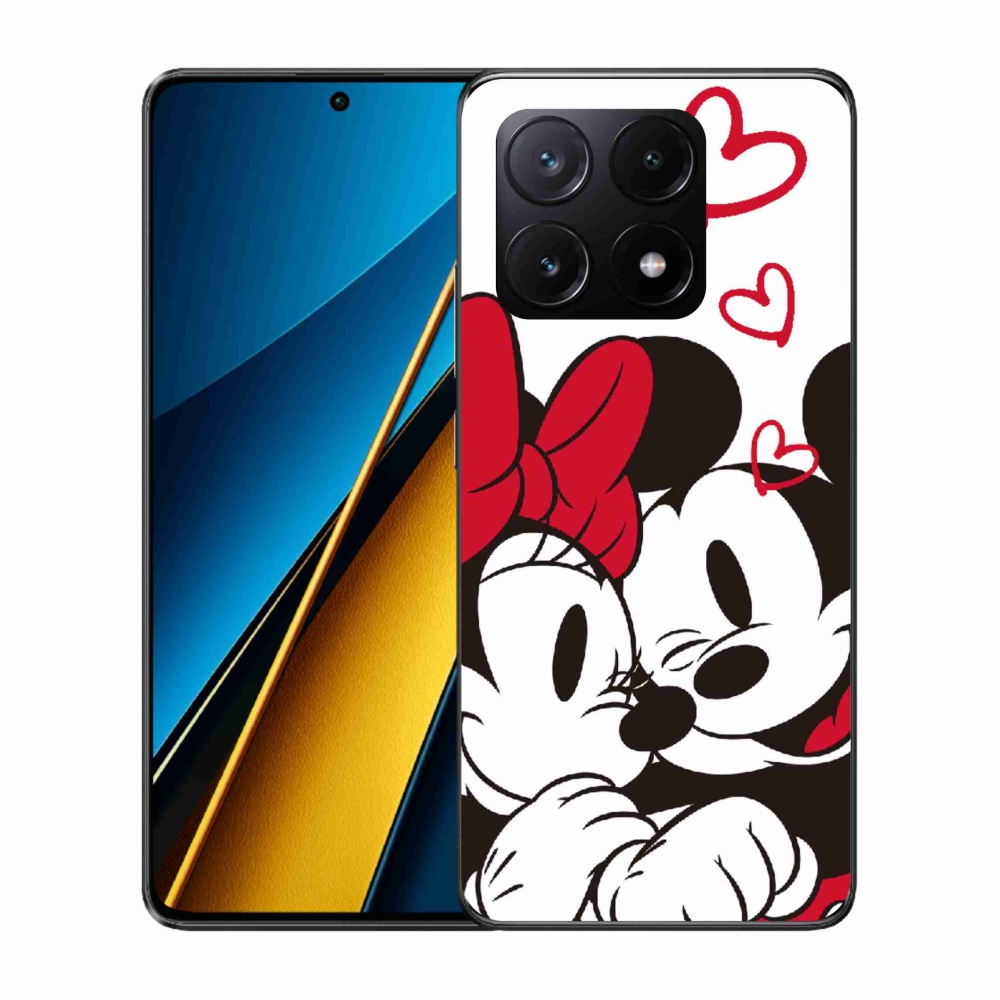 Gelový kryt mmCase na Xiaomi Poco X6 Pro 5G - minnie a mickey