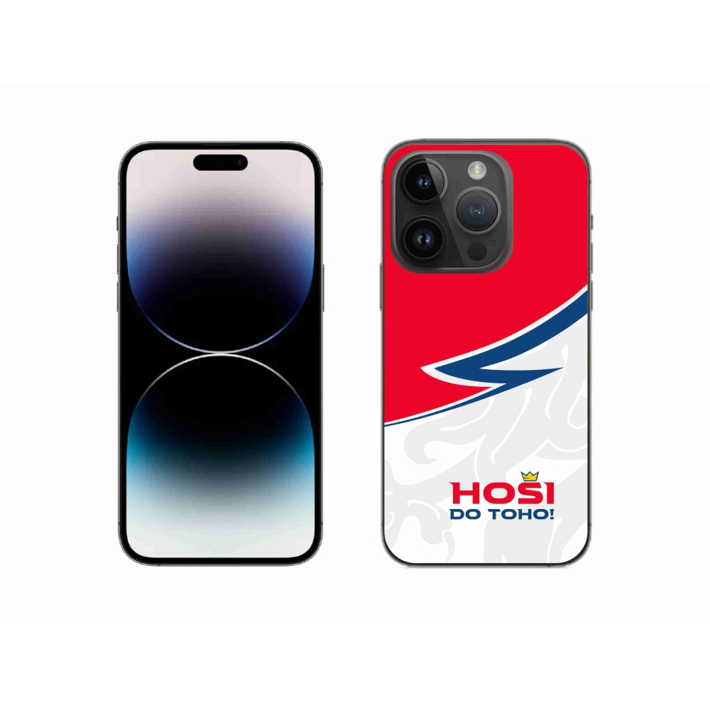 Gelový kryt mmCase na iPhone 14 Pro 6.1 - hoši do toho