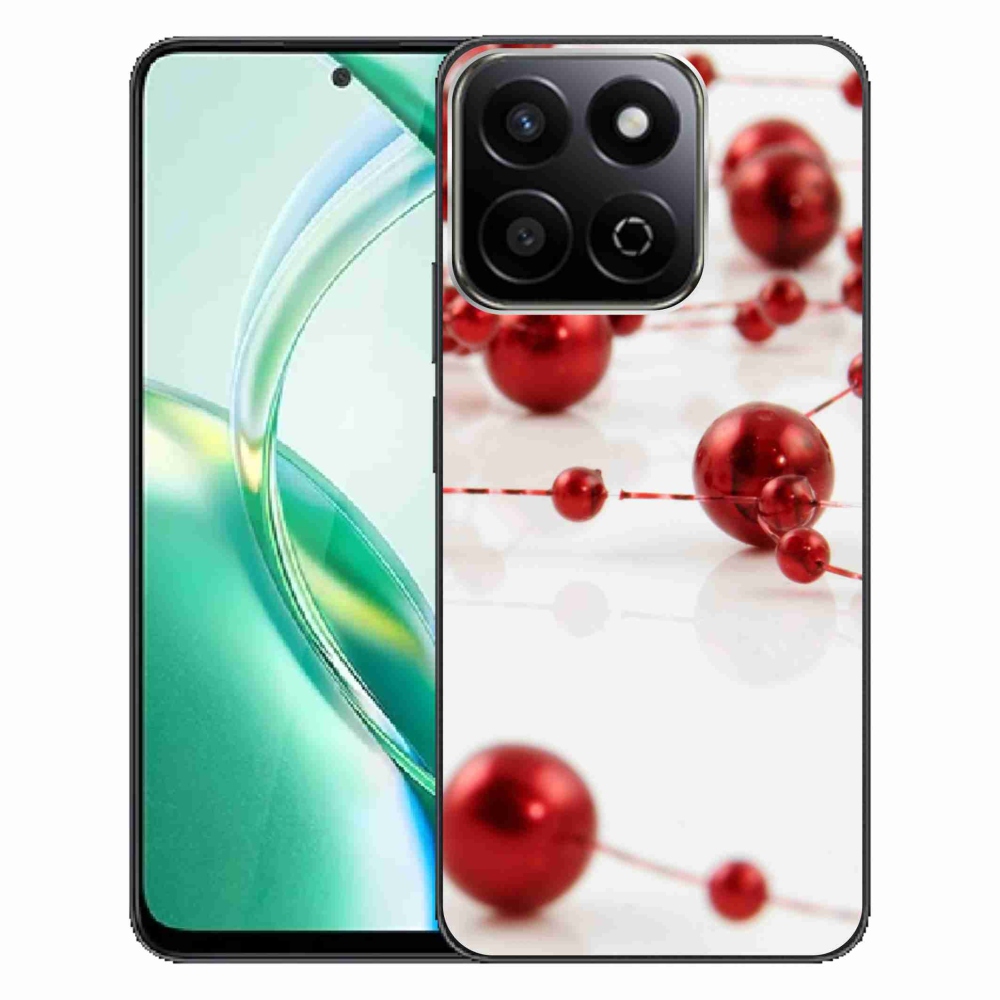 Gelový kryt mmCase na Honor 200 Smart 5G - vánoční řetěz