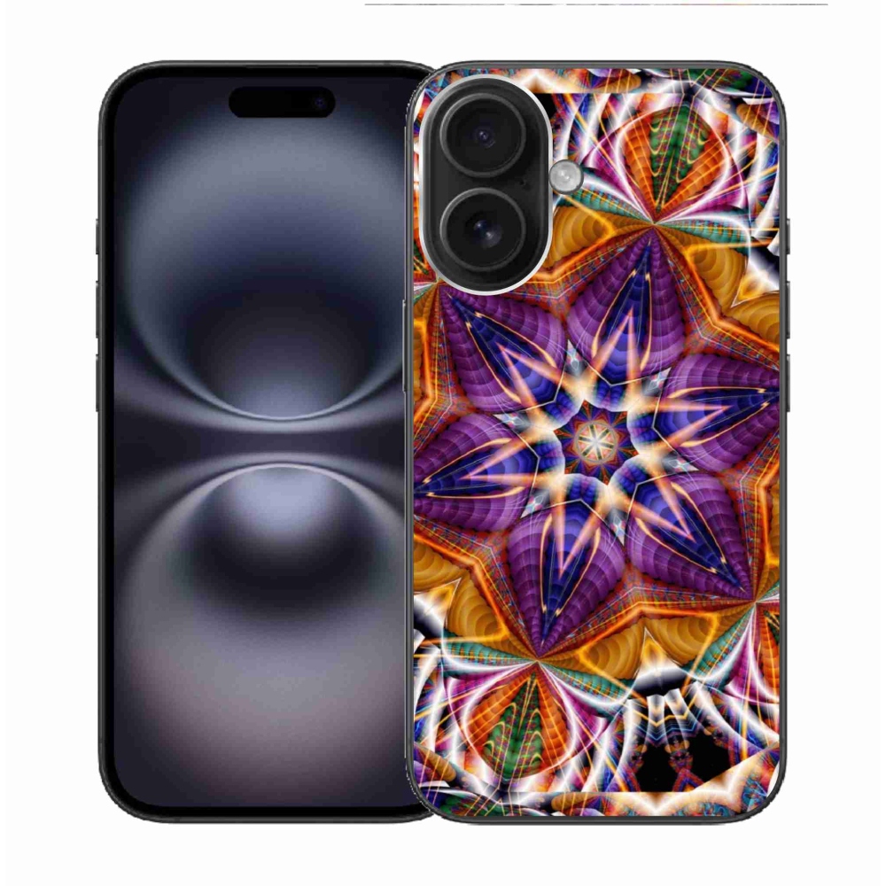 Gelový kryt mmCase na iPhone 16 - abstrakt 6