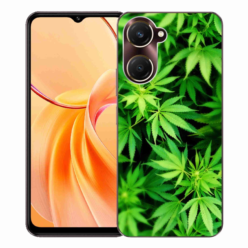 Gelový kryt mmCase na Vivo Y28s 5G - konopí 3