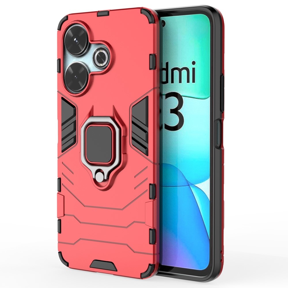 Guardy odolný kryt na Xiaomi Redmi 13 4G/Poco M6 4G - červený