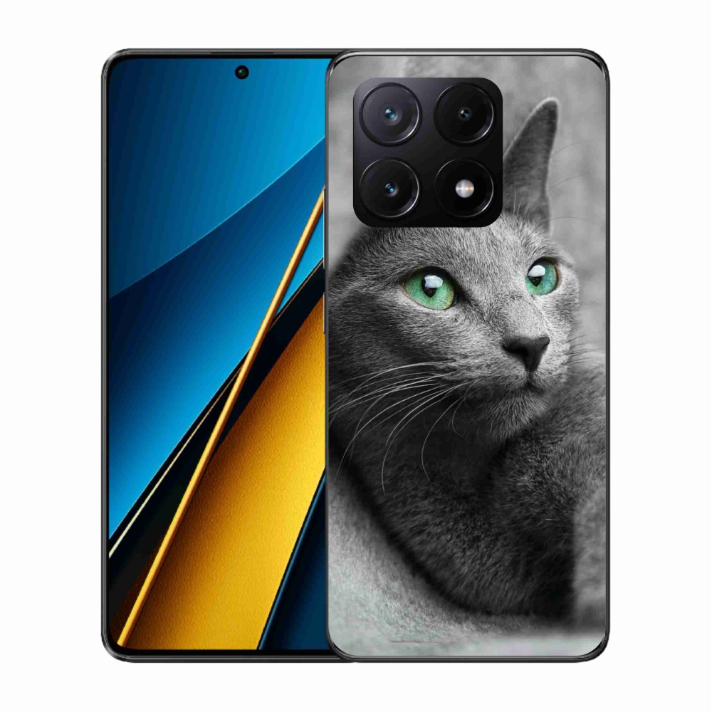 Gelový kryt mmCase na Xiaomi Poco X6 Pro 5G - kočka 2