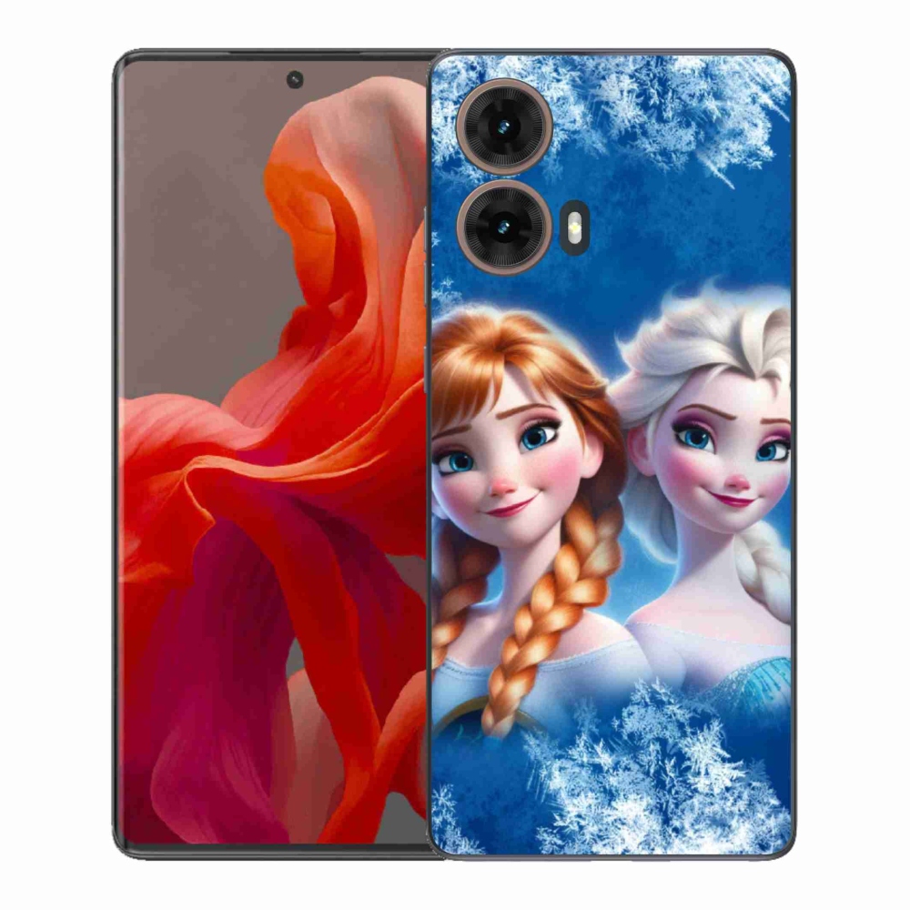 Gelový kryt mmCase na Motorola Moto G85 5G - ledové království 2
