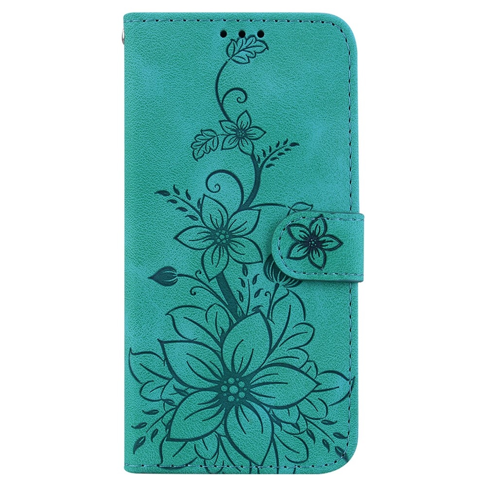 Lily knížkové pouzdro na Xiaomi Redmi 15C 4G/5G (173mm) - modrozelené