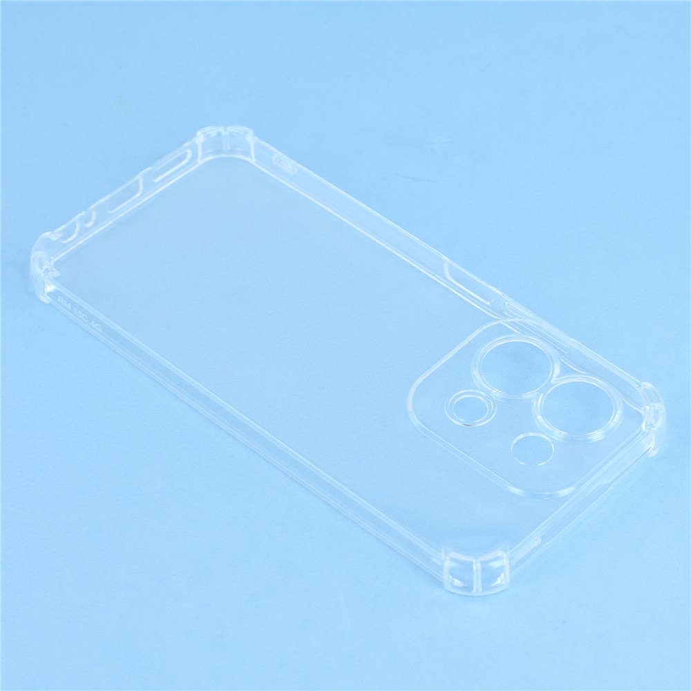Průhledný gelový obal s vyztuženými rohy na Xiaomi Redmi 15C 4G/5G (173mm)