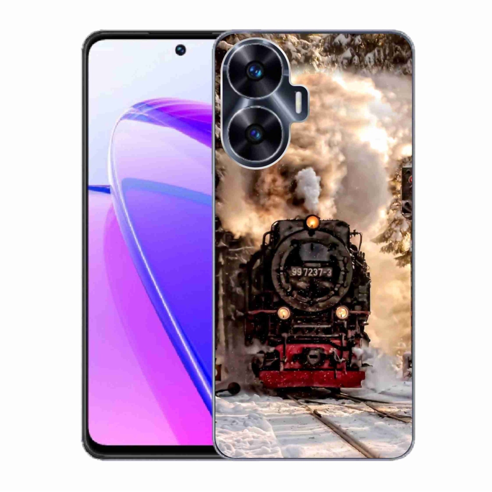 Gelový kryt mmCase na Realme C55 - vlak