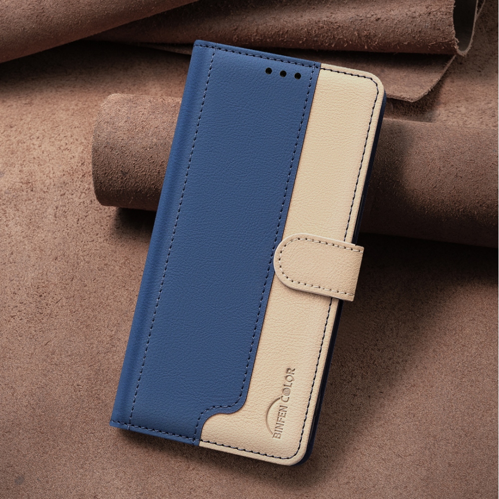 BNF DUO knížkové pouzdro na Xiaomi Redmi 15C 4G/5G (173mm) - modré