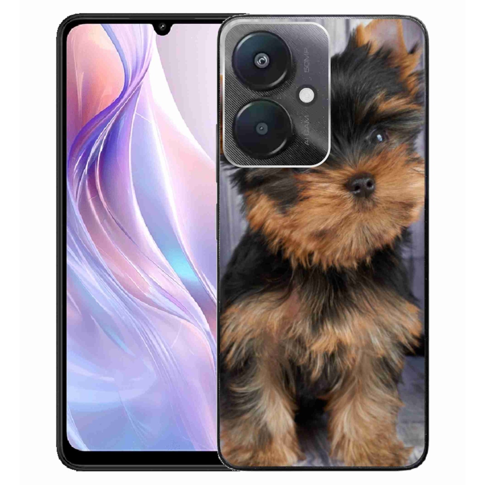 Gelový obal mmCase na Xiaomi Redmi 13C 5G - jorkšír 9