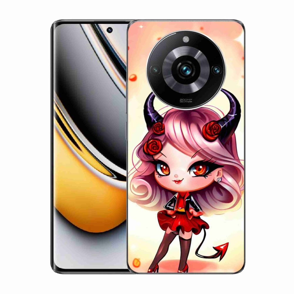 Gelový kryt mmCase na Realme 11 Pro/11 Pro+ - kreslená čertice