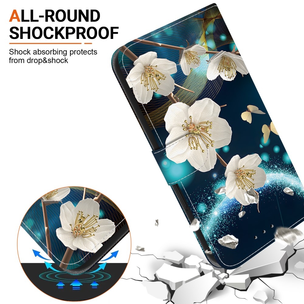 Versatile knížkové pouzdro na Samsung Galaxy A36 5G/A56 5G - magnolie