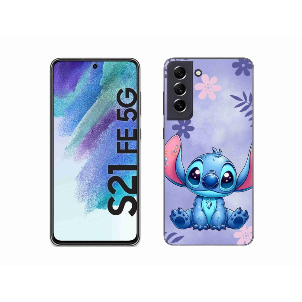 Gelový kryt mmCase na Samsung Galaxy S21 FE 5G - stitch